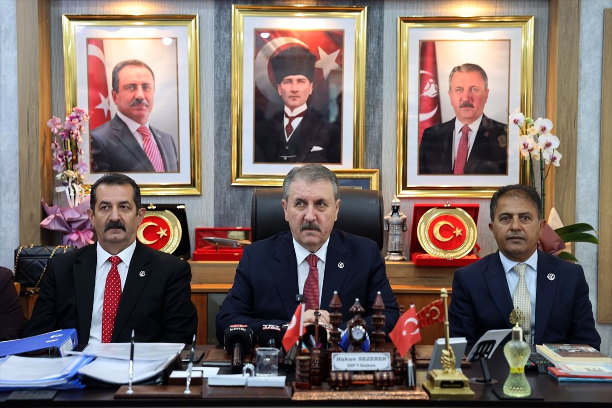 BBP Genel Başkanı Destici, Sivas'ta gündemi değerlendirdi Açıklaması
