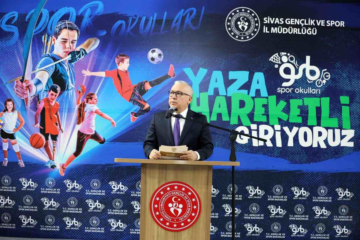 GSB Spor Okulları ve Engelsiz Spor Okulları Sivas'ta Başladı