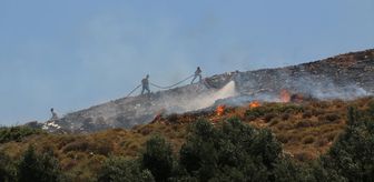 Hatay'da makilik alanda çıkan yangın kontrol altına alındı