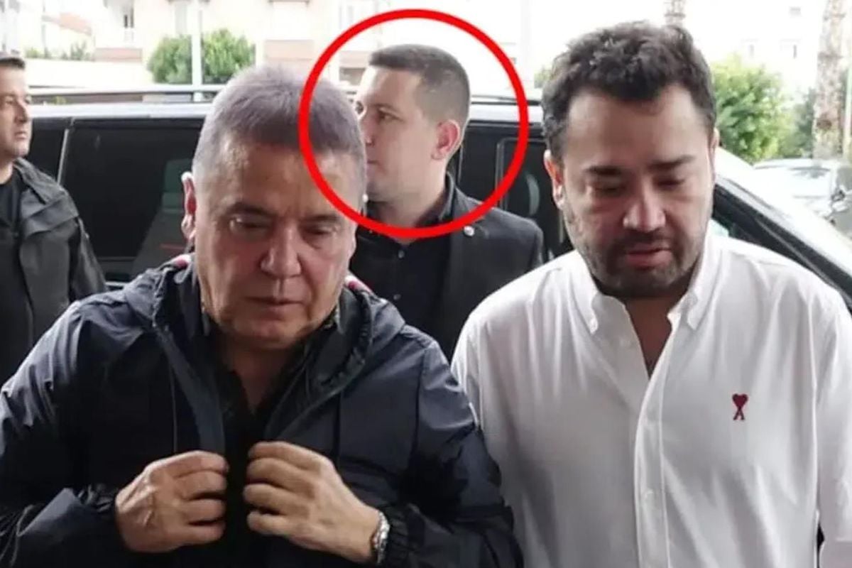 Antalya Büyükşehir Belediyesi binası ve Başkan Muhittin Böcek görseli.