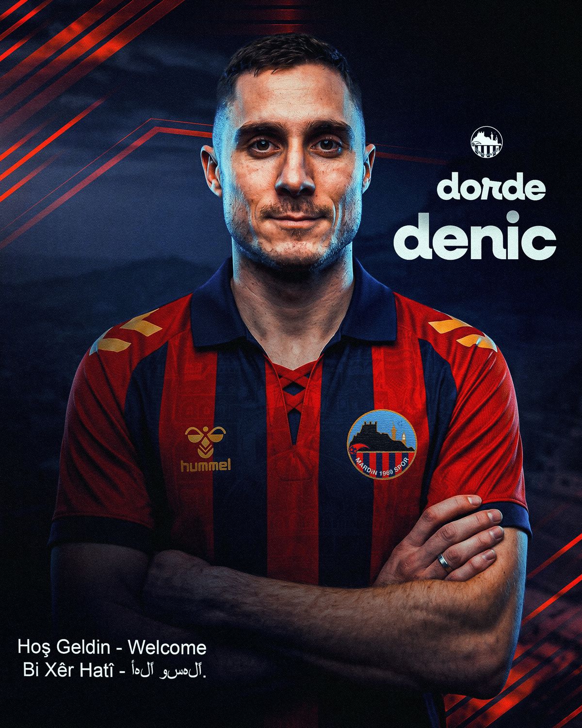 Mardin 1969 Spor, Djordje Denic'i kadrosuna kattı