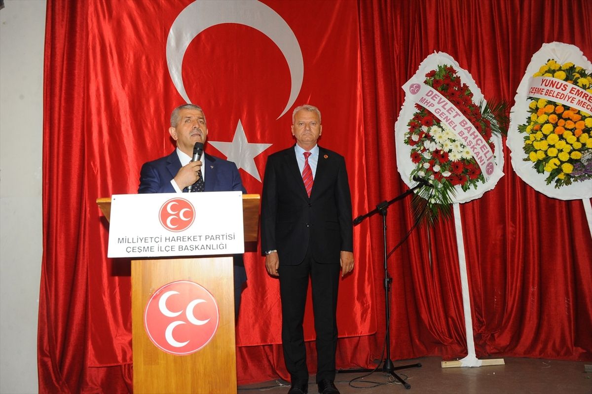 MHP Çeşme İlçe Başkanlığına Galip Uluçam yeniden seçildi