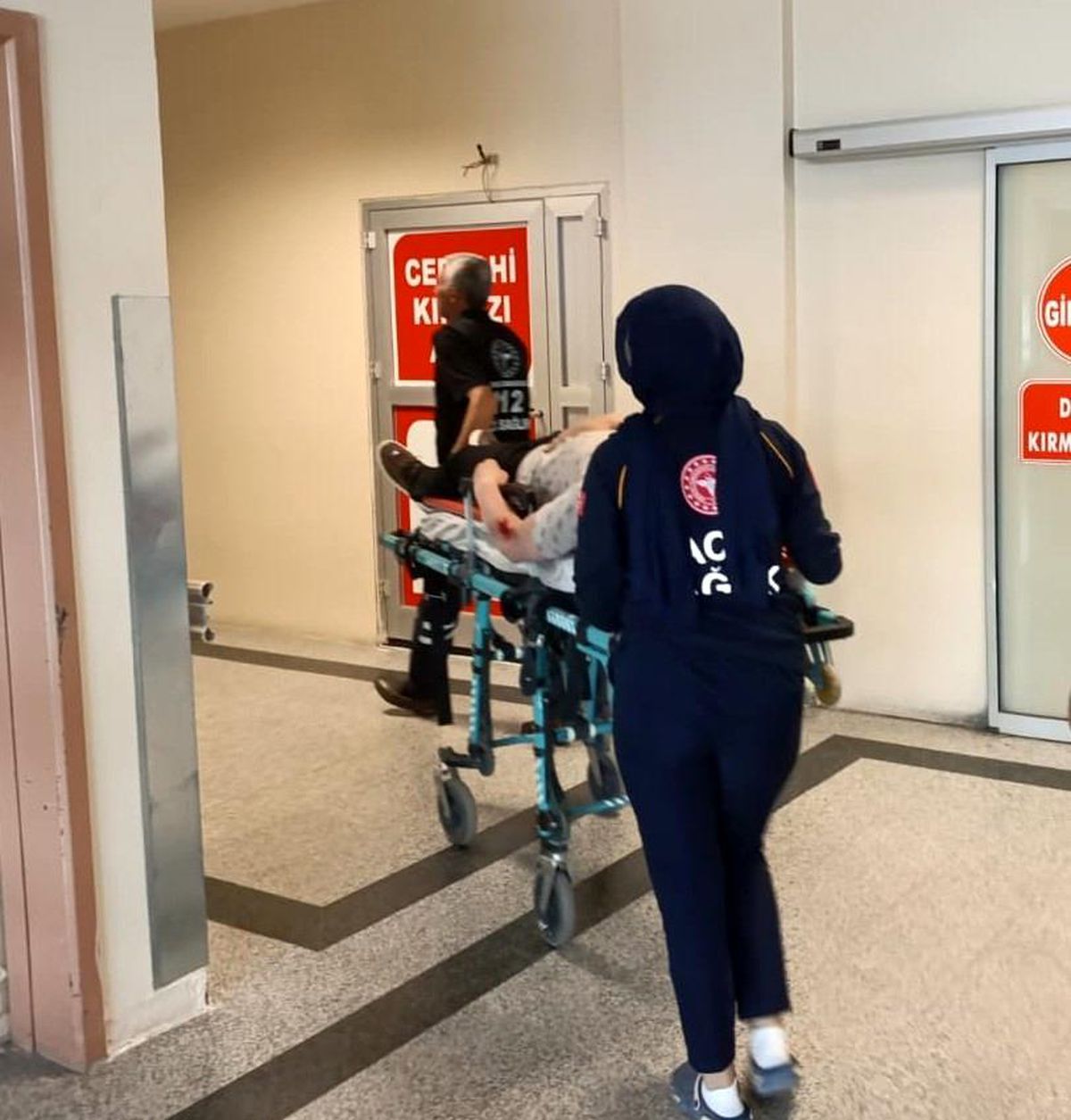 Adıyaman'da meydana gelen trafik kazası sonrası olay yeri
