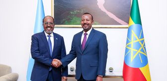 Somali Cumhurbaşkanı Mahmud, Etiyopya Başbakanı Ahmed ile görüştü