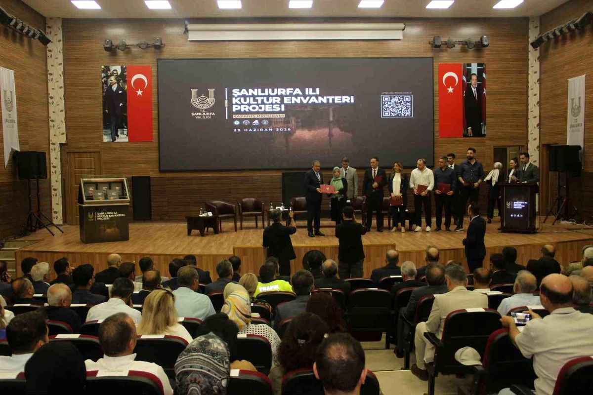 Tarih kenti Şanlıurfa'da Kültür Envanteri Projesi tamamlandı