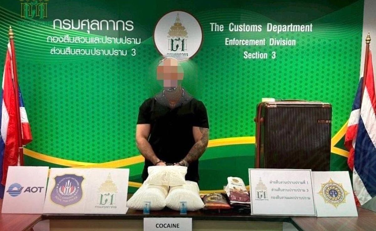 Tayland'da 12 kilo uyuşturucuyla yakalanan Türk gözaltına alındı