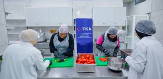 TİKA'dan Lübnan'da ihtiyaç sahiplerine hizmet veren aşevi mutfağına destek