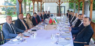 Türkiye-İran Parlamentolar Arası Dostluk Grubu üyeleri, İran Ticaret Odası Başkanı Hassanzadeh ile görüştü