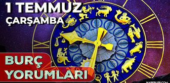 1 Temmuz 2026 burç yorumları! Oğlak, Kova, Yengeç burcu AŞK, EVLİLİK, SAĞLIK yorumları ne diyor?