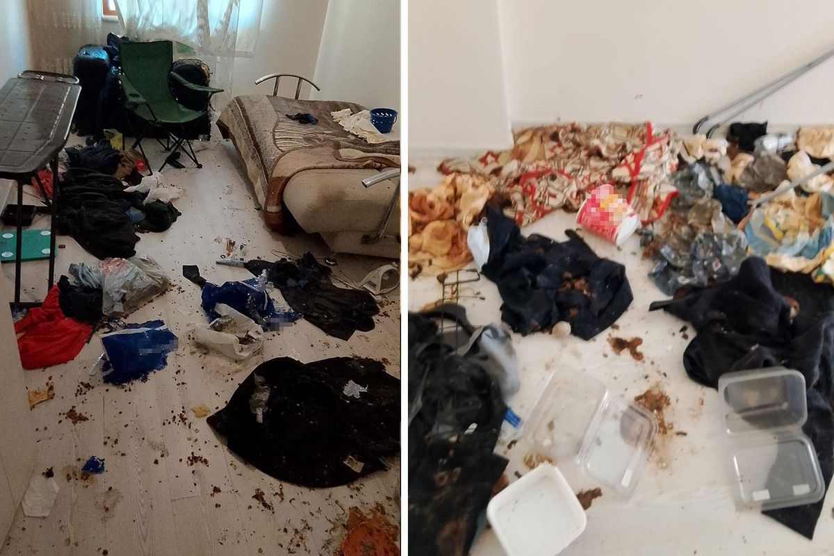 Komşuları başka semtlere kaçırdı! Daireden çıkan manzara şoke etti