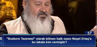 'Bozkırın Tezenesi' olarak bilinen halk ozanı Neşet Ertaş'a bu lakabı kim vermiştir?