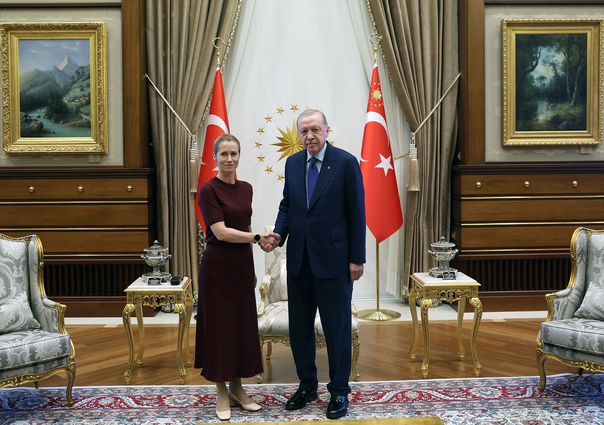 Erdoğan'dan AB Temsilcisi Kallas'a Kabul