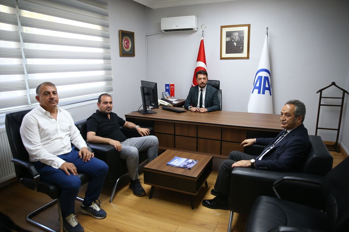 DAİMFED Genel Başkanı Karslıoğlu'ndan AA Adana Bölge Müdürlüğüne ziyaret