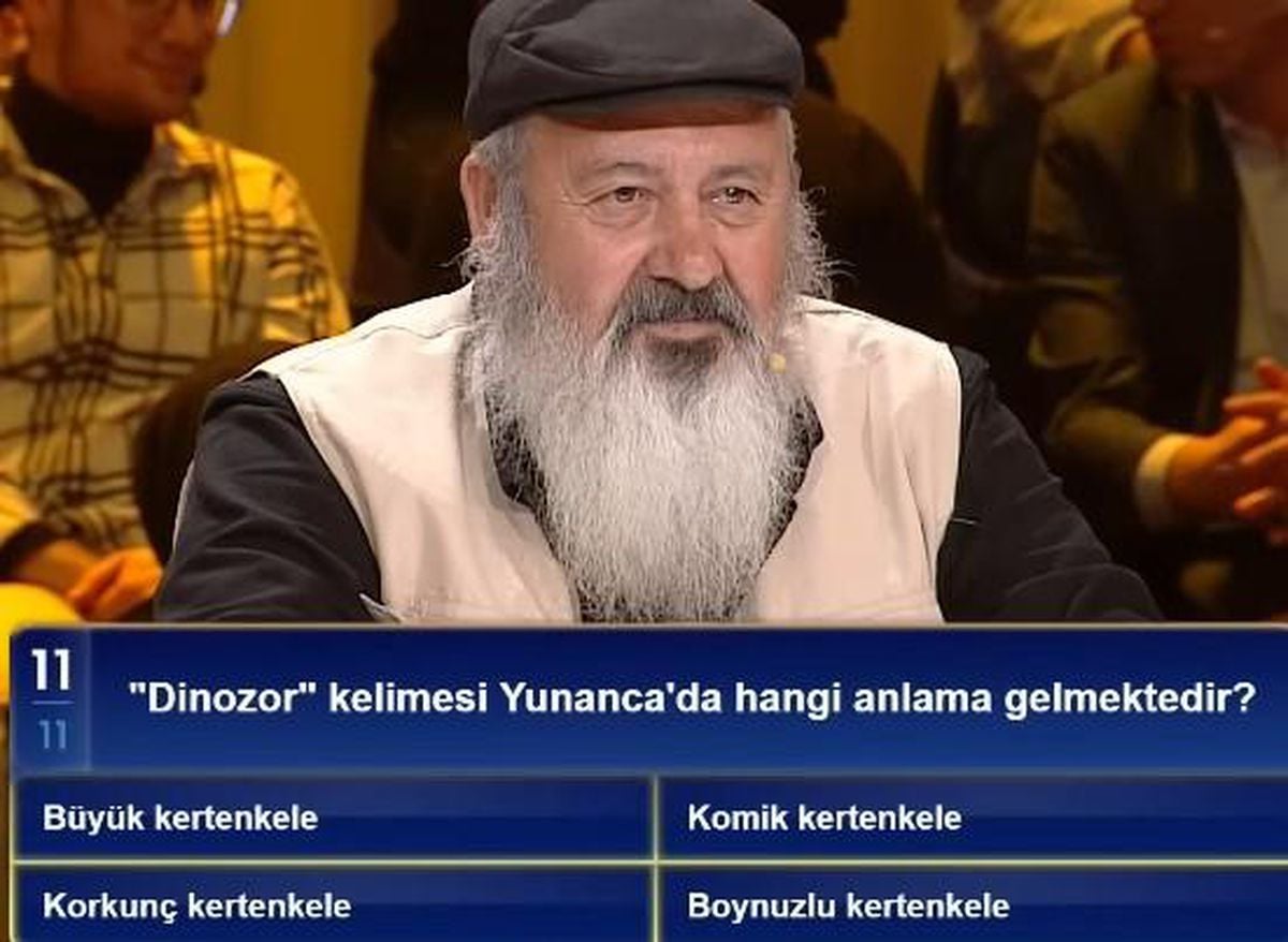 'Dinozor' kelimesi Yunanca'da hangi anlama gelmektedir?