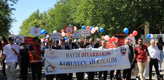 Diyarbakır'da '30 Haziran Koruyucu Aile Günü' yürüyüşü düzenlendi