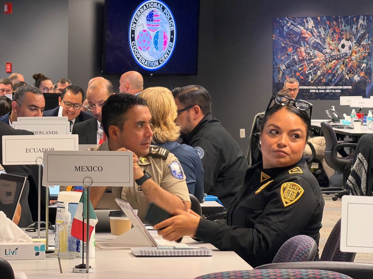 Dünya Kupası'nın güvenliği ABD'de kurulan çok uluslu polis merkezinden yönetiliyor
