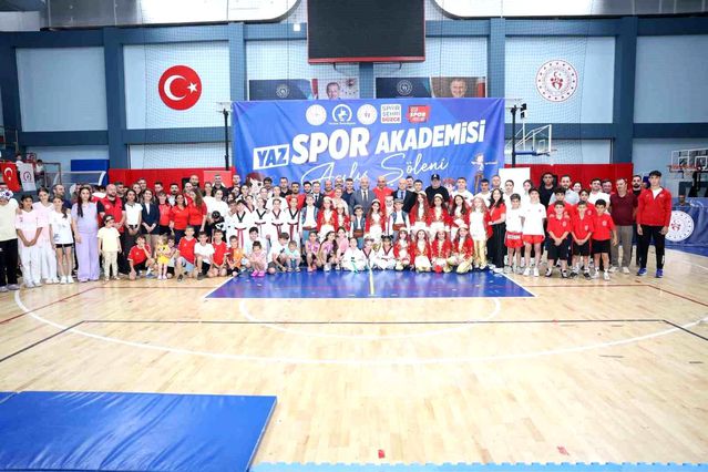 Düzce’de yaz spor okulları başladı