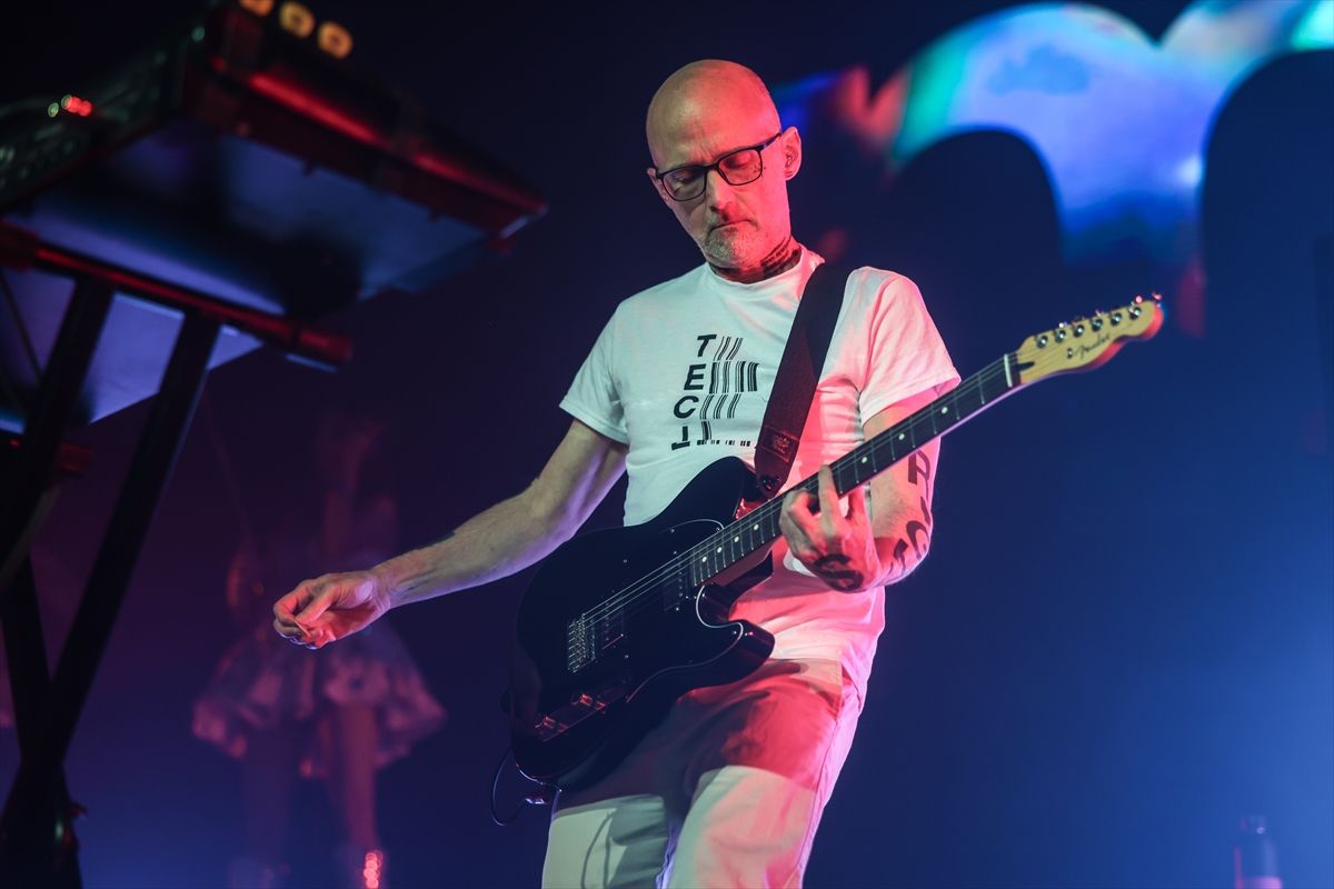 Elektronik müziğin öne çıkan isimlerinden Moby, İstanbul'da konser verdi