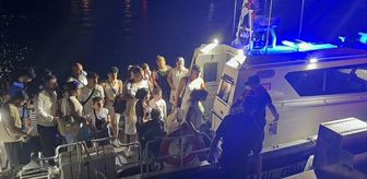 Fethiye açıklarında 25 düzensiz göçmen yakalandı