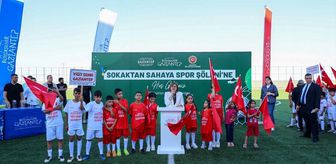 Gaziantep'te 'Sokaktan Sahaya Spor Şöleni' turnuvasının açılışı gerçekleşti
