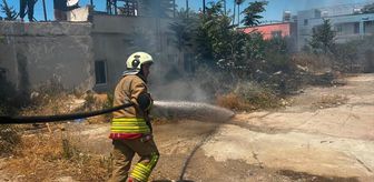 Hatay'da otluk alanda çıkan yangın söndürüldü