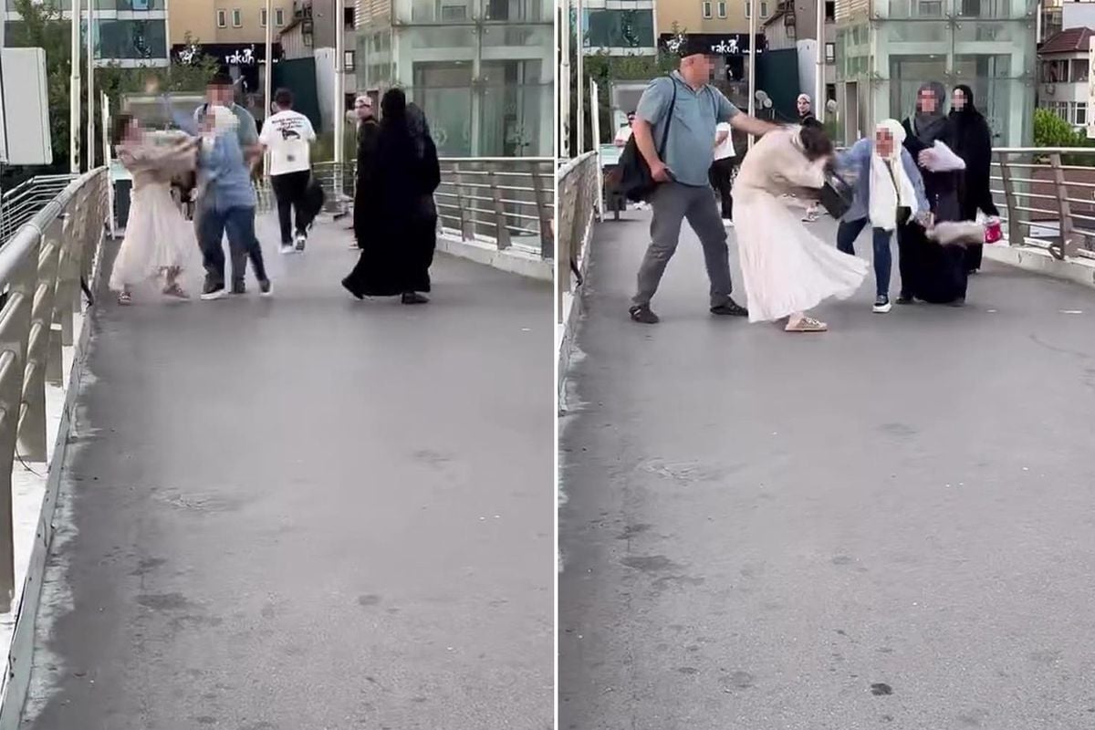 Kocasıyla ilişkiye girmeye çalışan kadını evire çevire dövdü