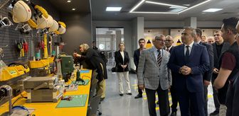 Karaman Valisi Çiçek, KMÜ Mühendislik Fakültesini ziyaret etti