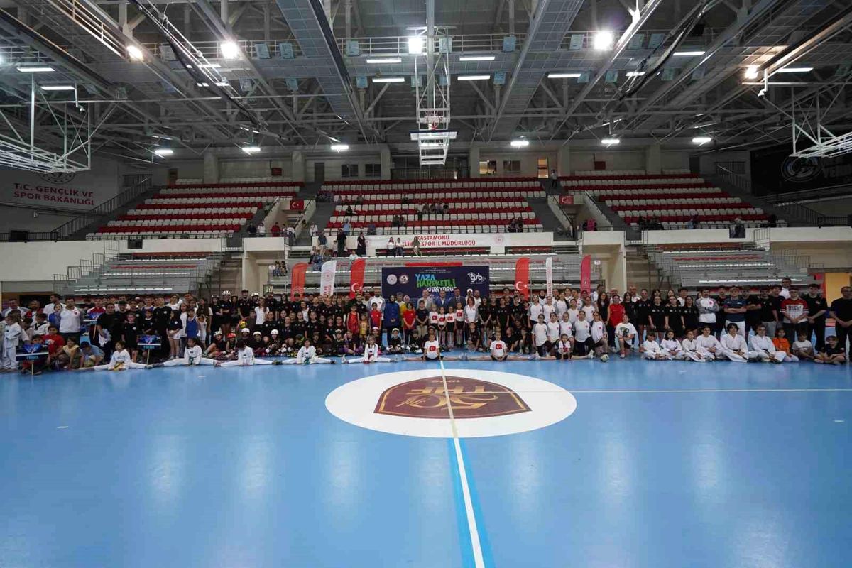 Kastamonu'da Yaz Spor Okulları başladı
