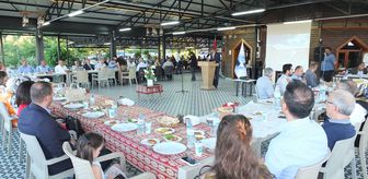 Keban Kaymakamı Furkan Atalık için veda yemeği düzenlendi