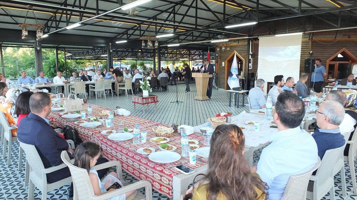 Keban Kaymakamı Furkan Atalık için veda yemeği düzenlendi
