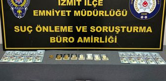 Kocaeli'de ayarı düşürülmüş altınla kuyumcuları dolandırmaya çalışan 2 şüpheli yakalandı