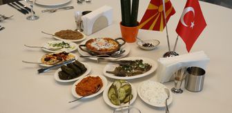 Kuzey Makedonyalı basın mensuplarına 'Türk Lezzetleri' tanıtıldı