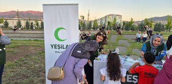 Malatya'da Yeşilay gönüllüleri çeşitli etkinliklere katıldı