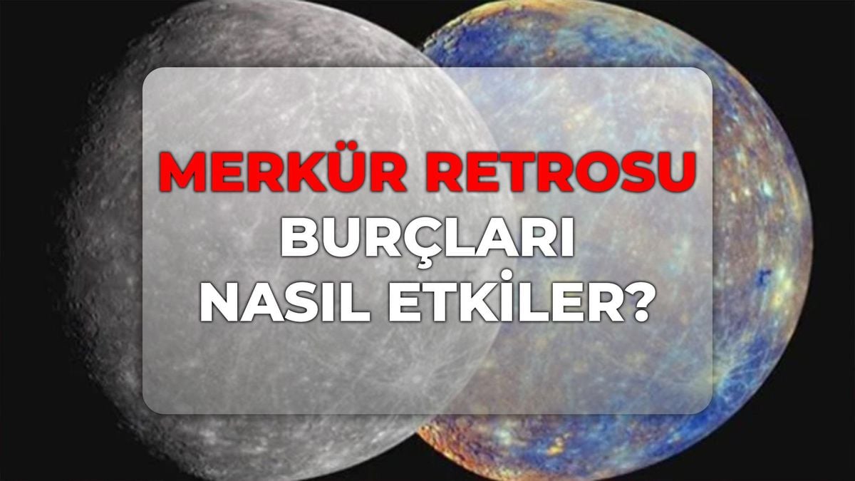 Yengeç burcunu temsil eden bir görsel ile birlikte Merkür retrosunu anlatan bir grafik.