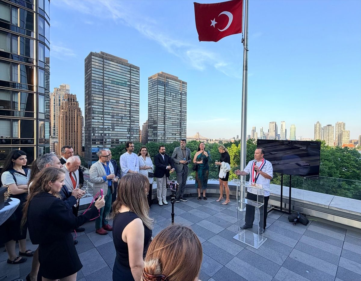 New York'ta 'Türk Lezzetleri' resepsiyonu düzenlendi