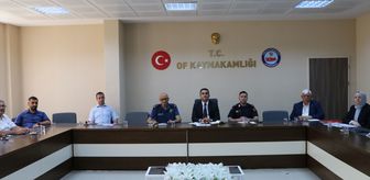 Of'ta 'Kadına Yönelik Şiddet ve Çocuk Koruma' konulu toplantı yapıldı