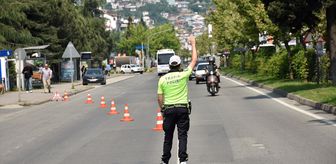 Ordu'da polis ekiplerince 19 bin 772 araç denetlendi