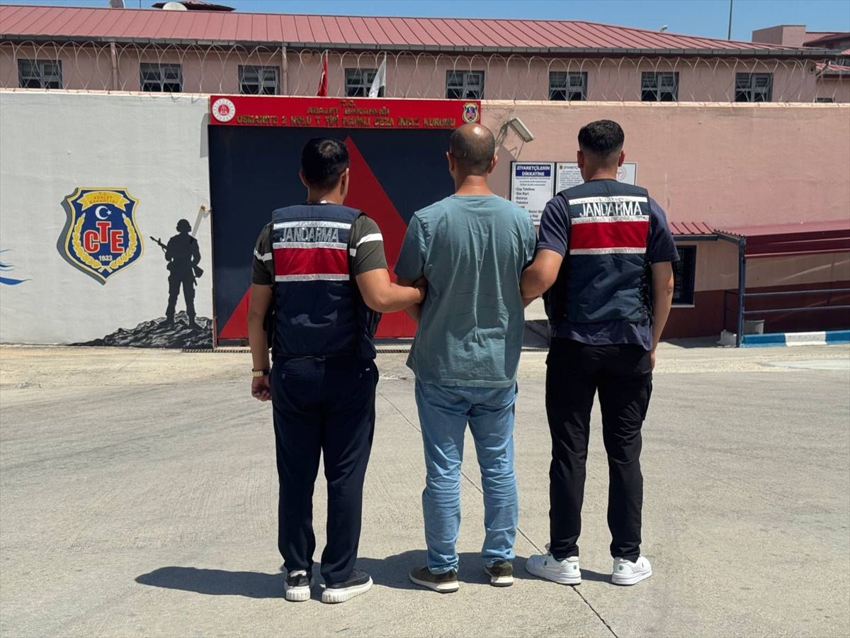 Osmaniye'de terör örgütü El Kaide operasyonunda yakalanan zanlı tutuklandı