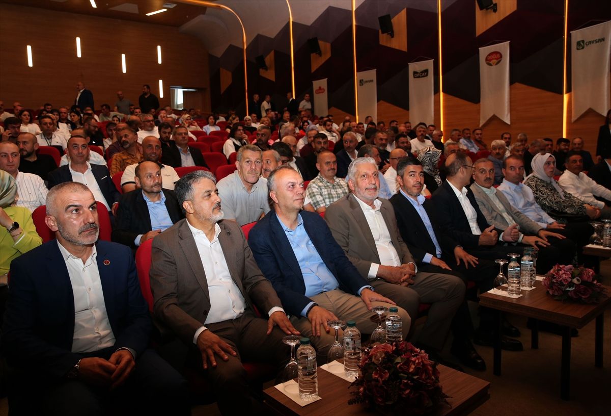 Öz Gıda-İş Sendikası Genel Başkanı Gülpolat, Rize'de genel kurulda konuştu Açıklaması
