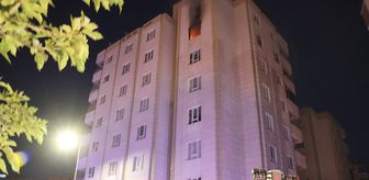 Şanlıurfa'da apartmanın 8. katında çıkan yangın söndürüldü