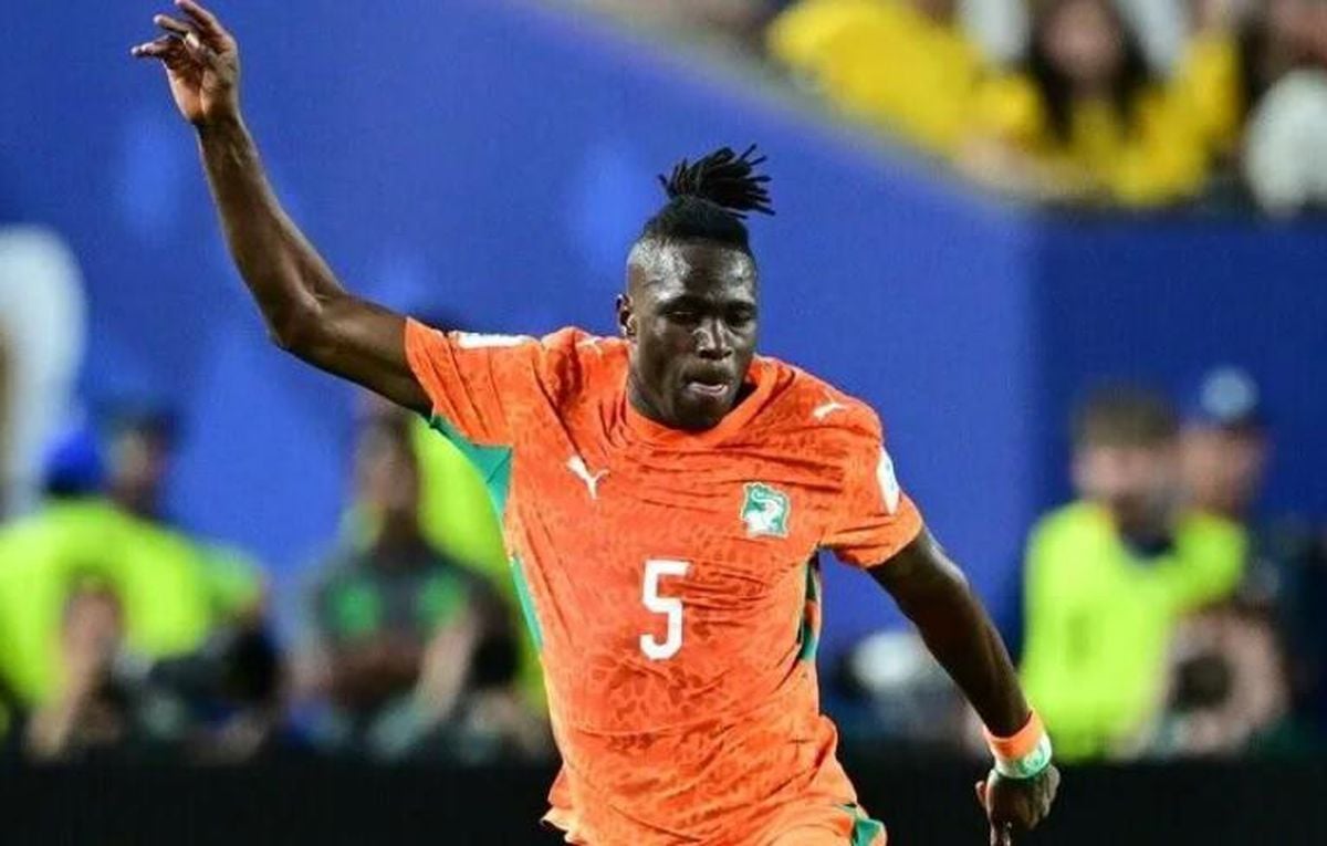Wilfried Singo milli takım antrenmanında