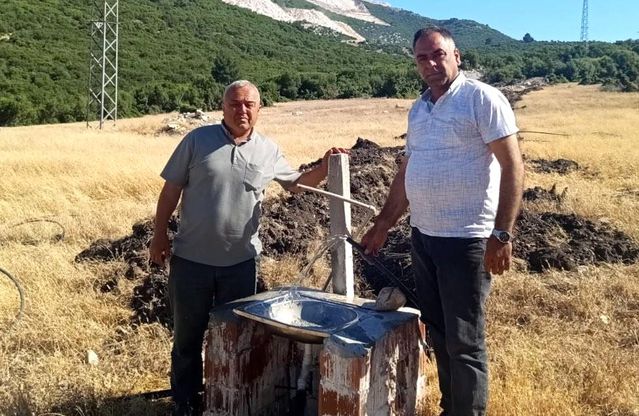 Susuz çeşmeler yıllar sonra yeniden aktı