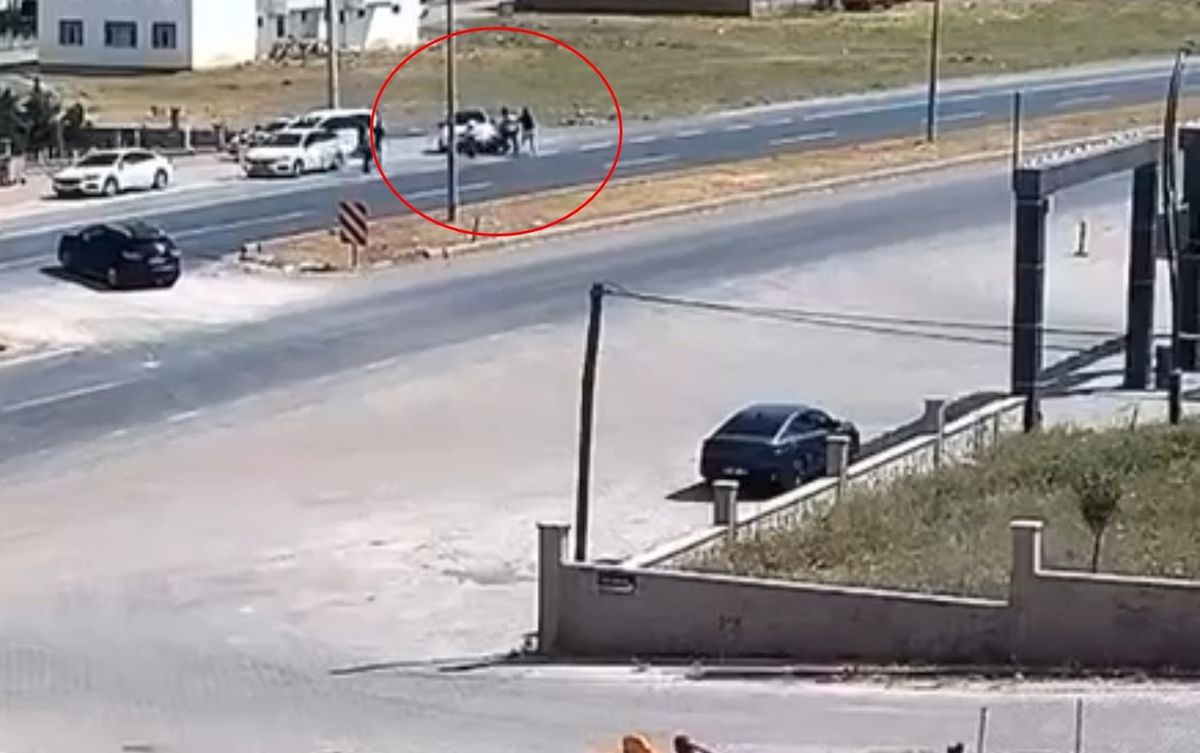 Siirt'in Kurtalan ilçesinde yaşanan kaza sonrası olay yeri