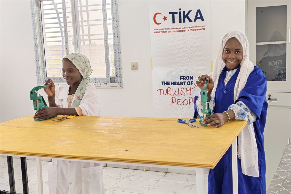 TİKA, Çad'da kadın mesleki eğitim merkezi kurdu