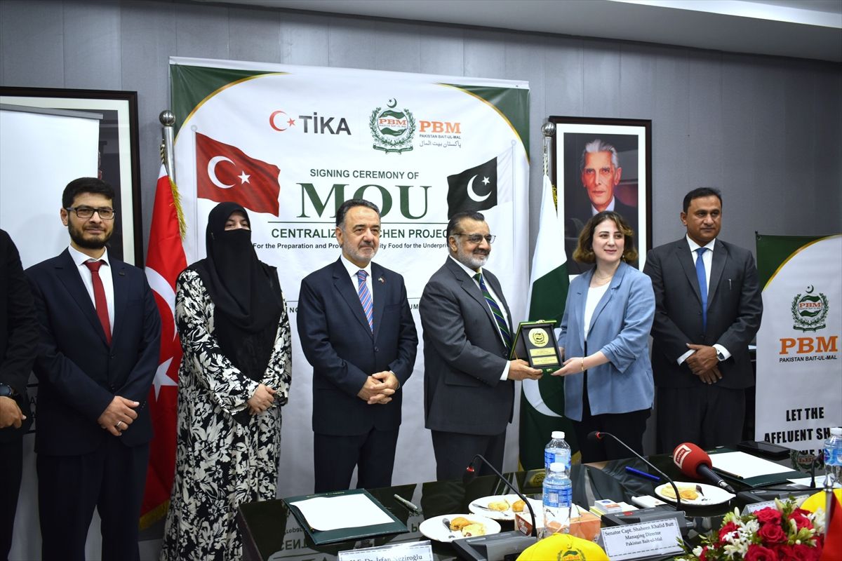 TİKA'dan Pakistan'da günlük 15 bin kişiye hizmet verecek 'Merkezi Aşevi Projesi'