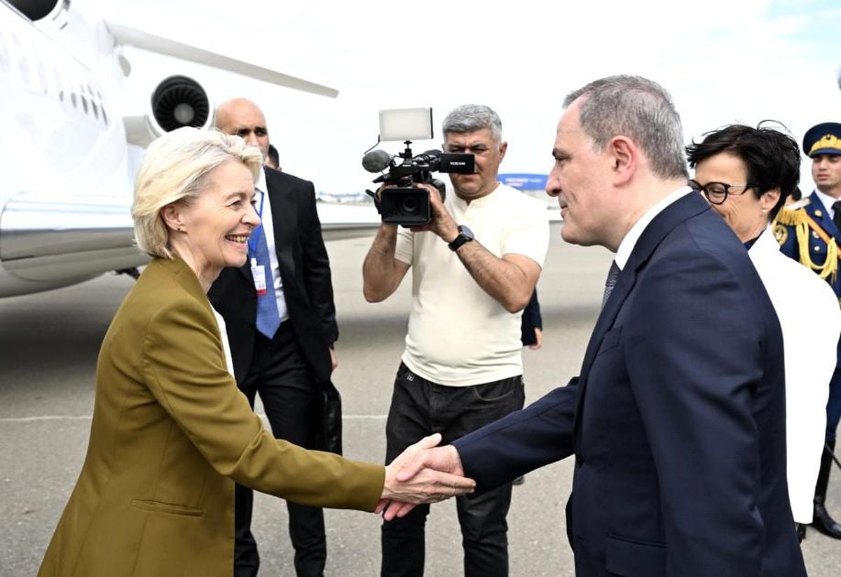 AB Komisyonu Başkanı Leyen, Azerbaycan'da
