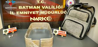Batman'da valizinde uyuşturucu bulunan yabancı uyruklu zanlı tutuklandı