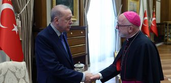 Erdoğan, Katolik Episkoposlar heyetini kabul etti