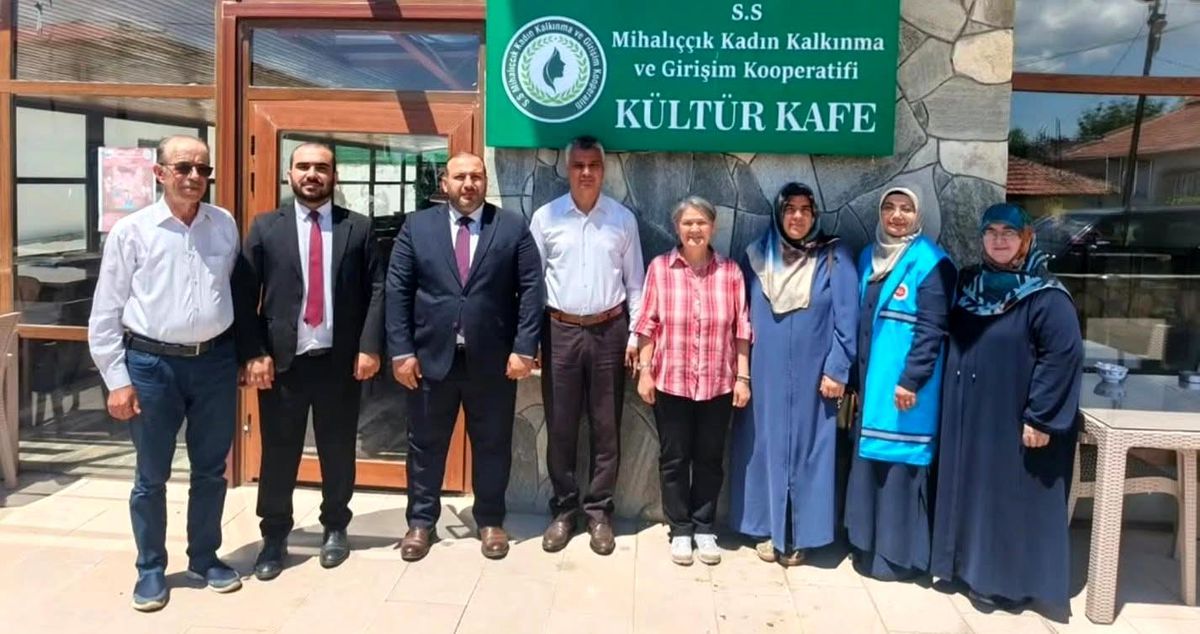 Eskişehir İl Müftülüğü Heyetinden Mihalıççık'ta ziyaret programı
