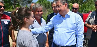 Eskişehir Valisi Yılmaz, jeotermal kaynaklı fide üretimi yapılan seraları ziyaret etti
